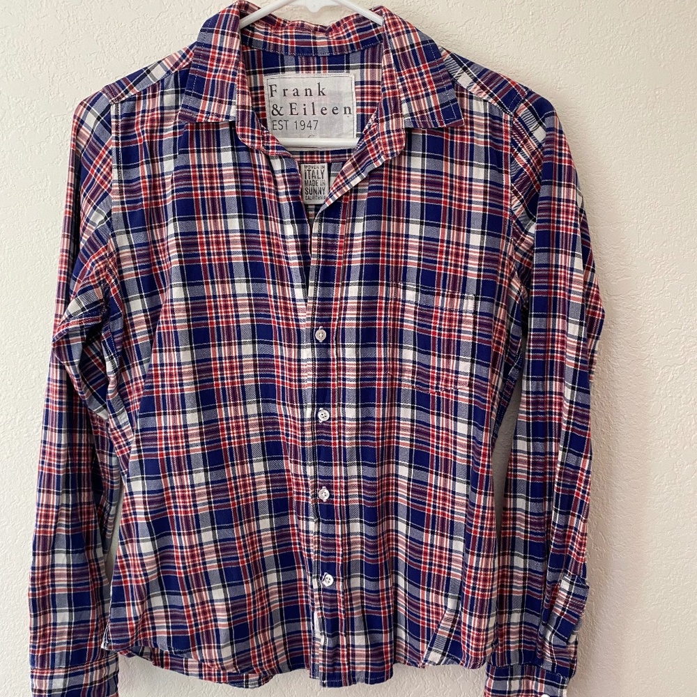 Frank and Eileen Plaid Cotton Buttondown